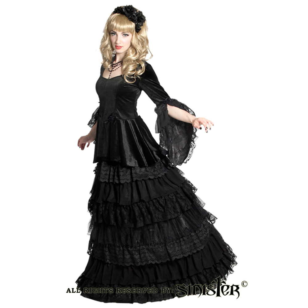 Sinister - 769 Langer Rock - Schwarz